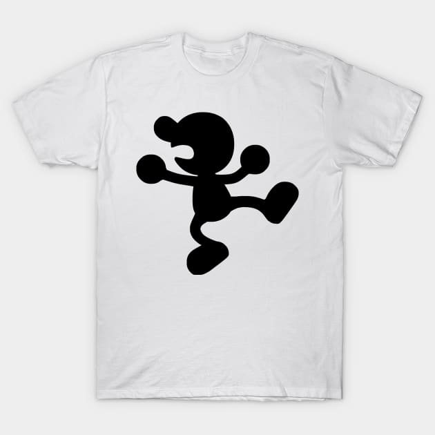 Weathered Mr. Game and Watch T-Shirt by TortillaChief